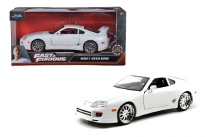 JADA F&F TOYOTA SUPRA WHITE 1995 1:24