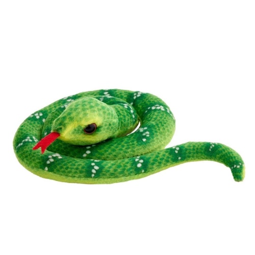 Wąż zwinięty jasnozielony 50cm, Beppe