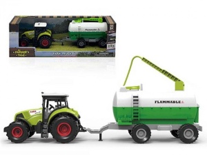 TRAKTOR Z PRZYCZEPĄ 1:36 ŚWIATŁO DŹWIĘK, MADEJ