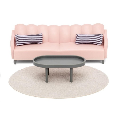 Meble do salonu do domku dla lalek basic, Lundby