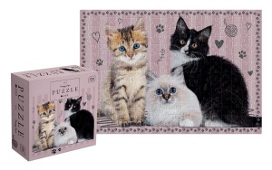 PUZZLE 250 PUPPY SIGN 1, INTERDRUK