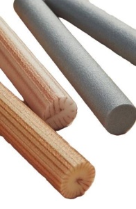 CREATIVE CONSTRUCTION - METAL PIPE AND WOOD DOWELS
