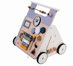 CHODZIK PCHACZ EDUKACYJNY DREWNIANY, QUINT