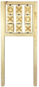 KÓŁKO I KRZYŻYK DREWNIANE, 3TOYSM