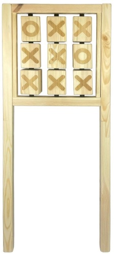 Kółko i krzyżyk drewniane, 3toysm