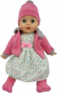 BOBAS MÓWI I ŚPIEWA ZAMYKA OCZY 45CM, MARIOTOYS