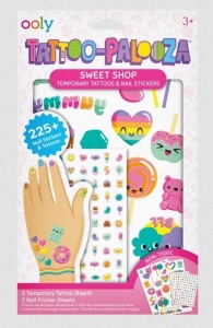 TATUAŻE ZMYWALNE + NAKLEJKI NA PAZNOKCIE, OOLY