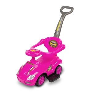 JEŹDZIK RACE CAR 2W1 Z DŹWIĘKIEM PINK, TOYZ