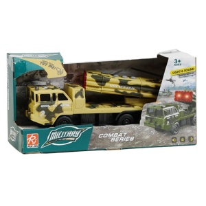 SAMOCHÓD WOJSKOWY Z WYRZUTNIĄ RAKIET, MAKSIK