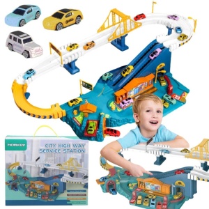 TOR WYŚCIGOWY Z SAMOCHODAMI, MAKSIK