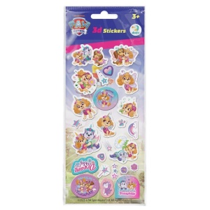 NAKLEJKI 3D SZCZENIAKI-JEDNOROŻCE, DODO