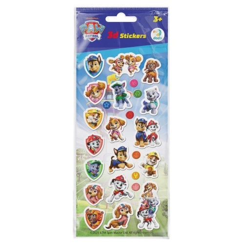 Naklejki 3D Psi Patrol Wzywamy Psi Patrol, Dodo