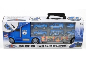 TRANSPORTER POLICYJNY Z 6 AUTAMI, ADAR