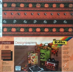 DESIGN-PAPIER 190 G/M2 30,5X30,5CM 5 ARK