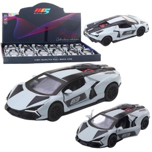 SAMOCHÓD WYŚCIGOWY METALOWY Z NAPĘDEM 1:23