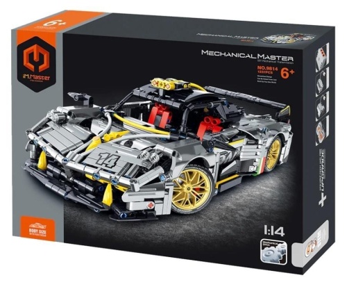 Klocki Model 1:14 Auto srebrne 1237el, Immaster