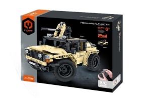 KLOCKI R/C UZBROJONY JEEP 2W1 370EL, IMMASTER