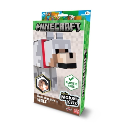 Minecraft zbuduj figurkę Wilka, Bladez