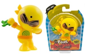 FIGURKA NINJA GASSY GRASSHOPPER Z DŹWIĘKIEM, FART