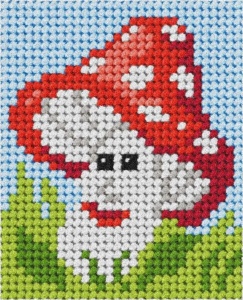 HAFT. MOJE PIERWSZE WYSZYWANIE - MUCHOMOREK