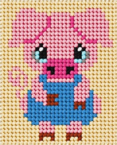 HAFT. MOJE PIERWSZE WYSZYWANIE - PROSIACZEK