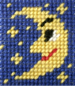 HAFT. MOJE PIERWSZE WYSZYWANIE - KSIĘŻYC, ANEX-BIS