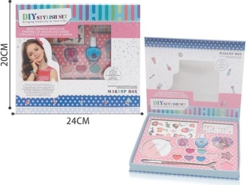 Zestaw kosmetyczny z naklejkami, Merkpol