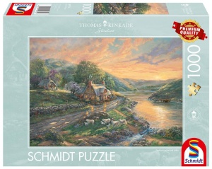 PUZZLE PQ 1000 THOMAS KINKADE JUTRZENKA G3