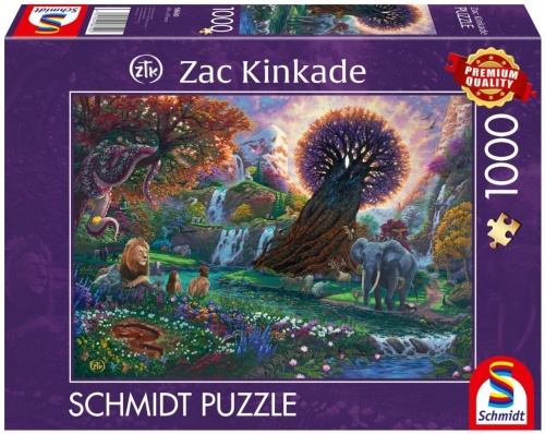 Puzzle PQ 1000 Ogród Eden, Schmidt