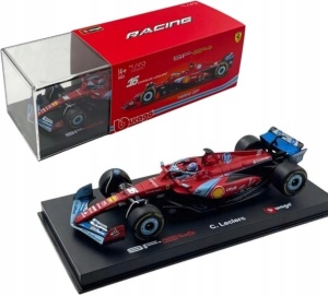 FERRARI FORMULA WITH HELMET & PLASTIC STAND