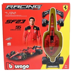 FERRARI FORMULA MODEL KIT WITH HELMET & STAND