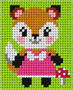 HAFT. MOJE PIERWSZE WYSZYWANIE - PANI LIS