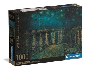 PUZZLE 1000 MUSEUM VAN GOGH - NOTTE STELLATA