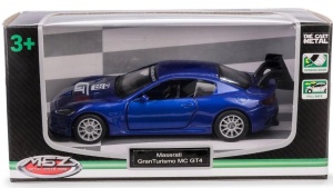 MSZ 1:43 MASERATI GRANTURISMO MC GT4/67355/BLUE