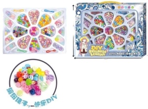 ZESTAW KORALIKÓW DO ROBIENIA BIŻUTERII, MERKPOL