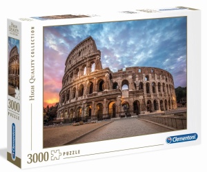 PUZZLE 3000 HQ COLISEUM SUNRISE, CLEMENTONI