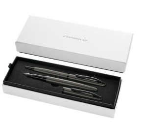 ZESTAW JAZZ NOBLE STONE PIÓRO WIECZNE + DŁUGOPIS