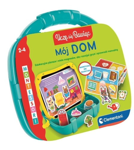 Edukacyjna Walizeczka Mój Dom, Clementoni