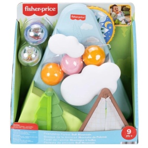 FISHER-PRICE LEŚNI PRZYJACIELE GÓRA Z PIŁECZKAMI