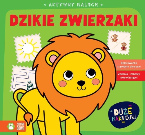 Aktywny maluch. Dzikie zwierzaki, Maria Treter