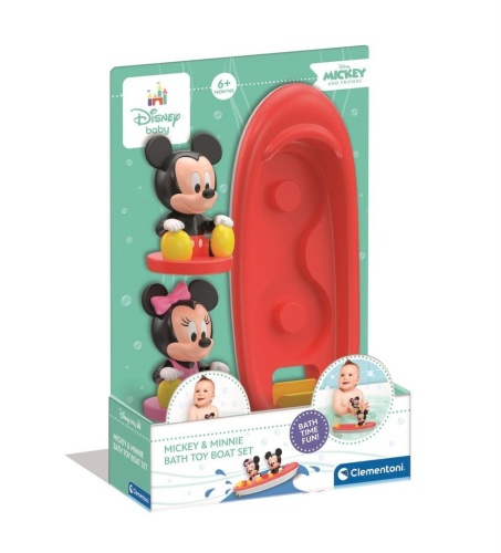 Zestaw do kąpieli z łódką MIKI I Minnie