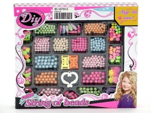 ZESTAW KORALIKÓW DO ROBIENIA BIŻUTERII, ADAR