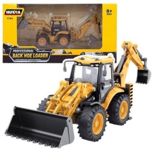 KOPARKO ŁADOWARKA TELESKOPOWA ŻÓŁTA 1:50, LEANTOYS