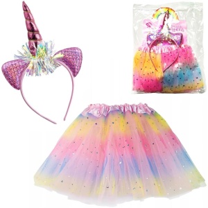 ZESTAW KSIĘŻNICZKI OPASKA JEDNOROŻEC, TRIFOX