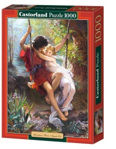 PUZZLE 1000 ZAKOCHANI NA HUŚTAWCE CASTOR