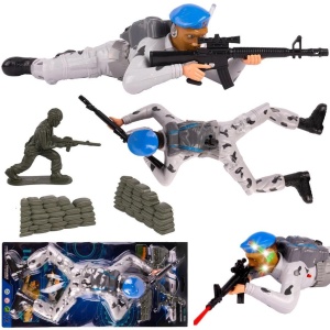 ŻOŁNIERZ CZOŁGAJĄCY SIĘ NA BATERIE, TRIFOX