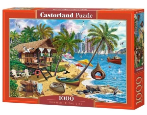 PUZZLE 1000 SUMMER IN THE CITY CASTOR, CASTORLAND