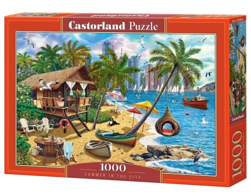 Puzzle 1000 Summer in the City CASTOR, Castorland