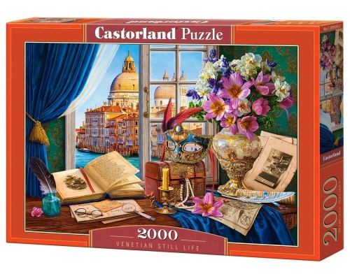 Puzzle 2000 Venetian Still Life CASTOR, Castorland
