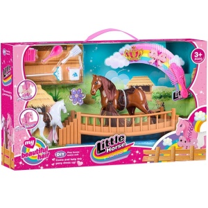 ZESTAW KONI Z AKCESORIAMI, TRIFOX